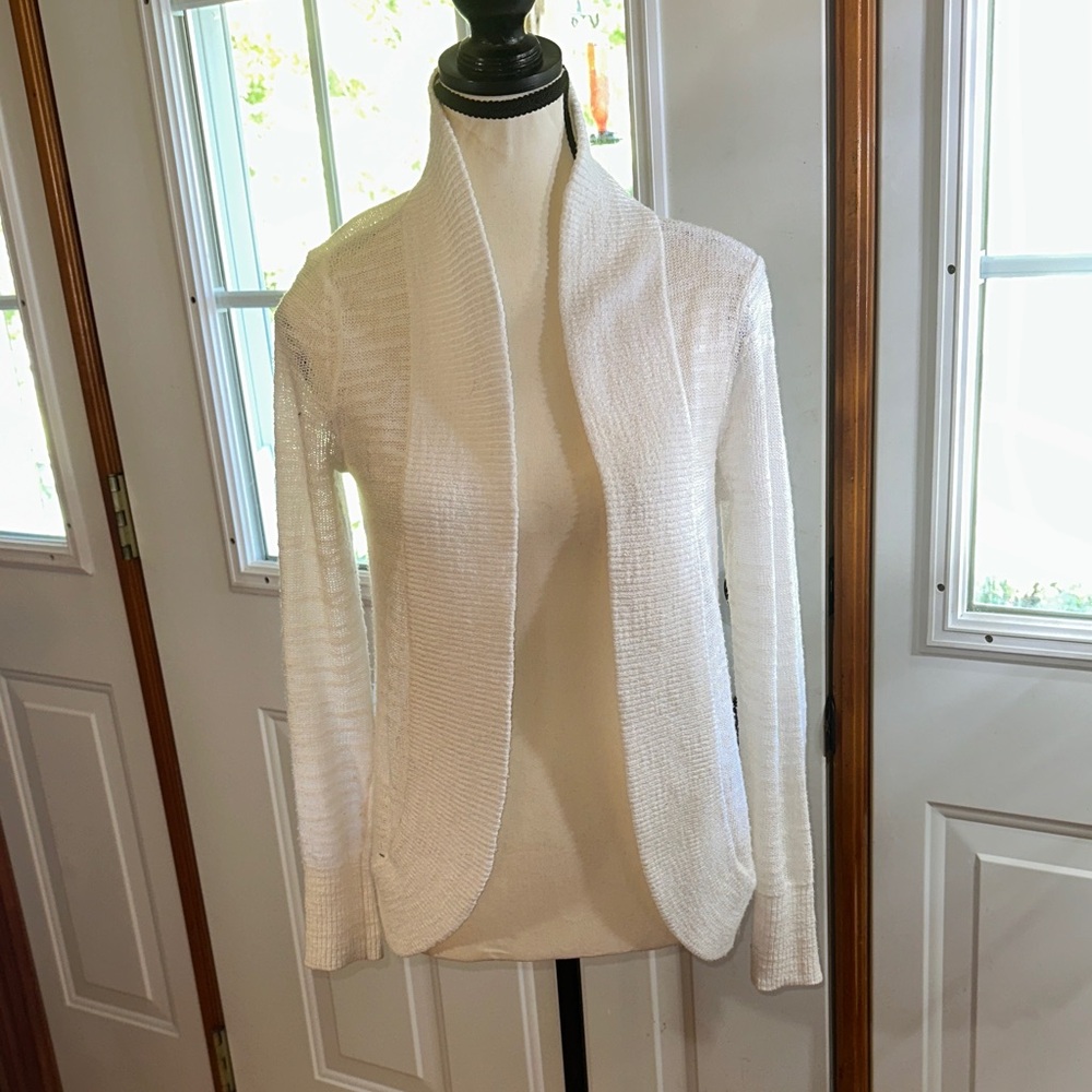 Lilly Pulitzer White knit Cardigan